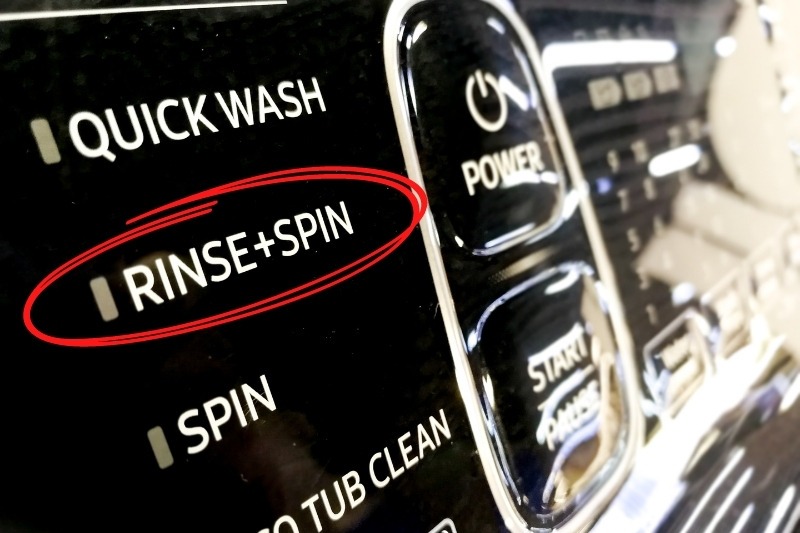 The meaning of spin in laundry