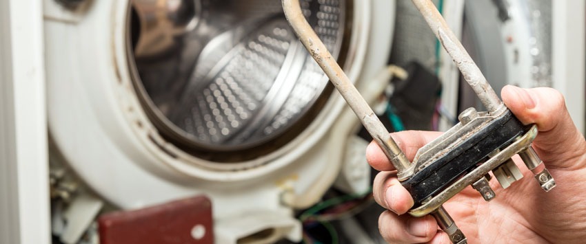 علت گرم نشدن آب در ماشین لباسشویی