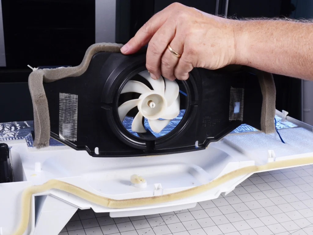 تعویض فن و موتور یخچال